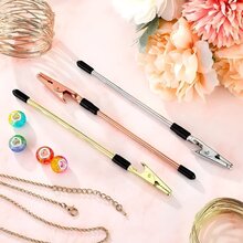 1入組手環工具適用於緊固和鏈接首飾配件手鍊,項鍊,手錶,和拉鍊 - 銀色 - 查看 2