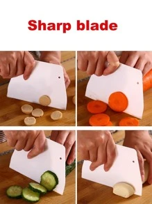 1 Dough Scraper Bowl Scraper,Plastic Dough Cutter, Flexible Plastic Scraper Practical Bench Scraper Multipurpose Food Scrappers For Bread Dough Cake Fondant Icing,Pastry Making Tools