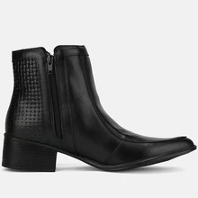 Women Fashion Boots - 黑色 - 查看 4