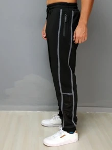 Men Sweatpants - màu đen - Xem 3