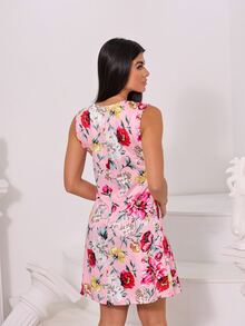 Women Dresses - 粉色 - 查看 4