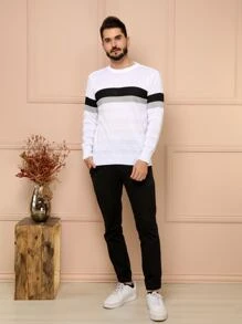 Men Sweaters - White - View 6
