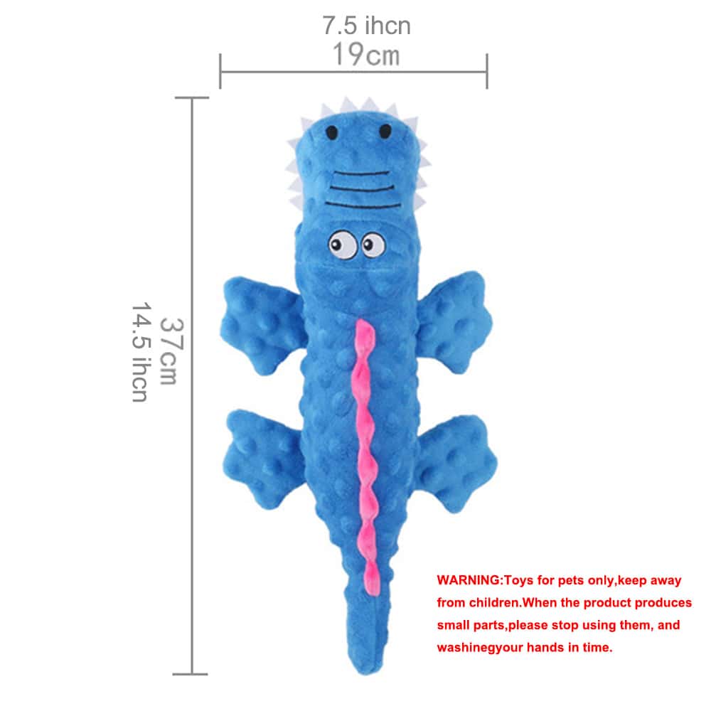 Dog Howl Sound Chew Toy, Interactive Plush Dog Toy, Training Biting Toy