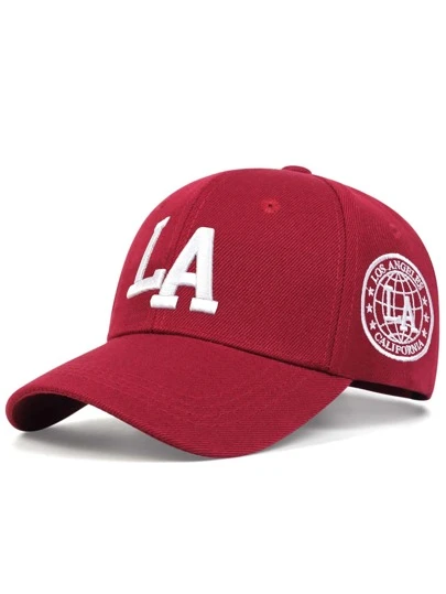 1pc Unisex Letter Embroidery Baseball Cap, Outdoor Adjustable Sun Protection Casual Hat For Spring/Autumn Travel, Beach Vacation Street