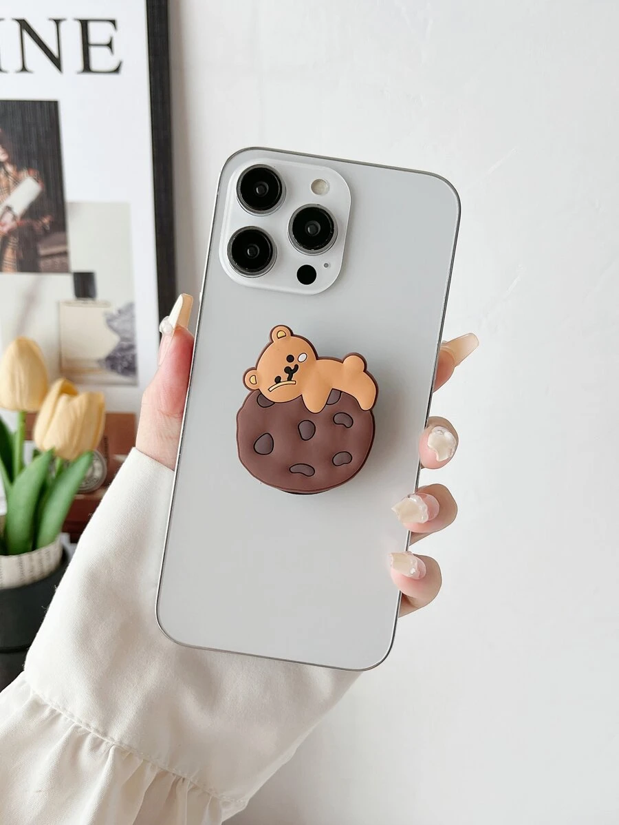 Cookie Bear Design StandOut Phone Grip SHEIN USA