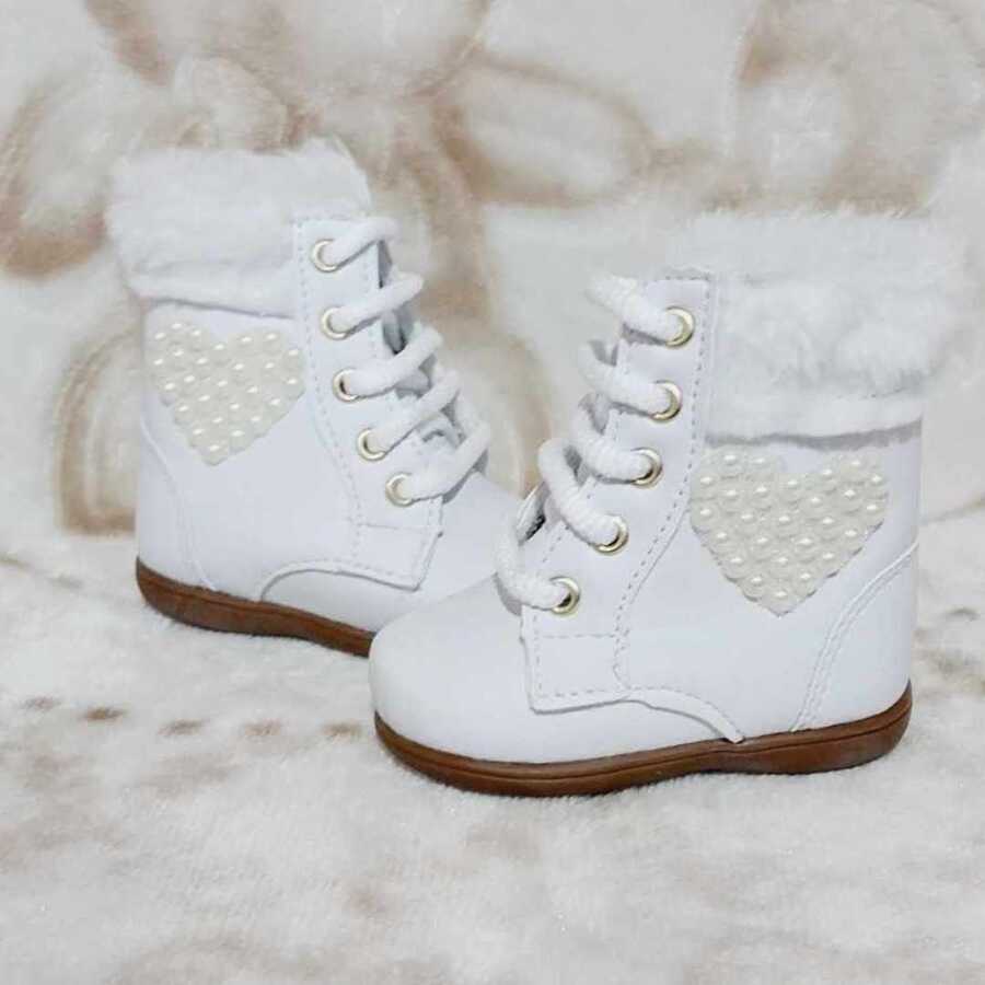 Baby Sneakers - White - View 1