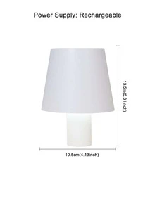 Rechargeable Wine Bottle Table Lamp, Removable Creative Portable Decorative Atmosphere Lamp - Black - View 9