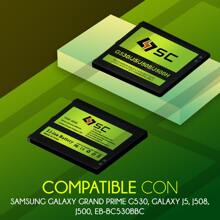 Bateria Pila De Repuesto Para Galaxy Grand Prime G530, J5, J508, J500, 2600mAh Reales | EB-BC530BBC | Con Kit De Herramientas Refacción Reparación - Samsung J500 - Ver 2