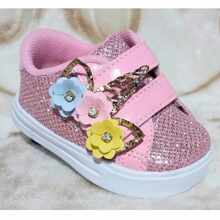 Baby Sneakers - Màu Hồng baby - Xem 3