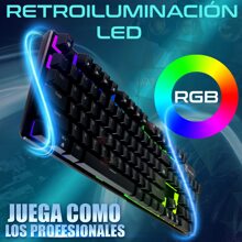 Onikuma G27 Mechanical Gamer Keyboard With RGB Light In English PC - màu đen - Xem 7