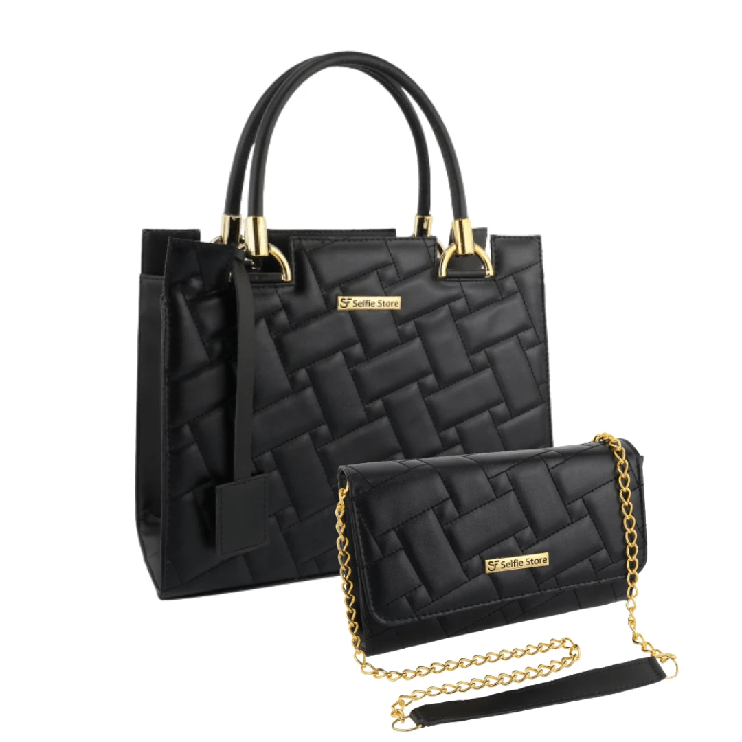 Women Bag Sets - Black - View 1
