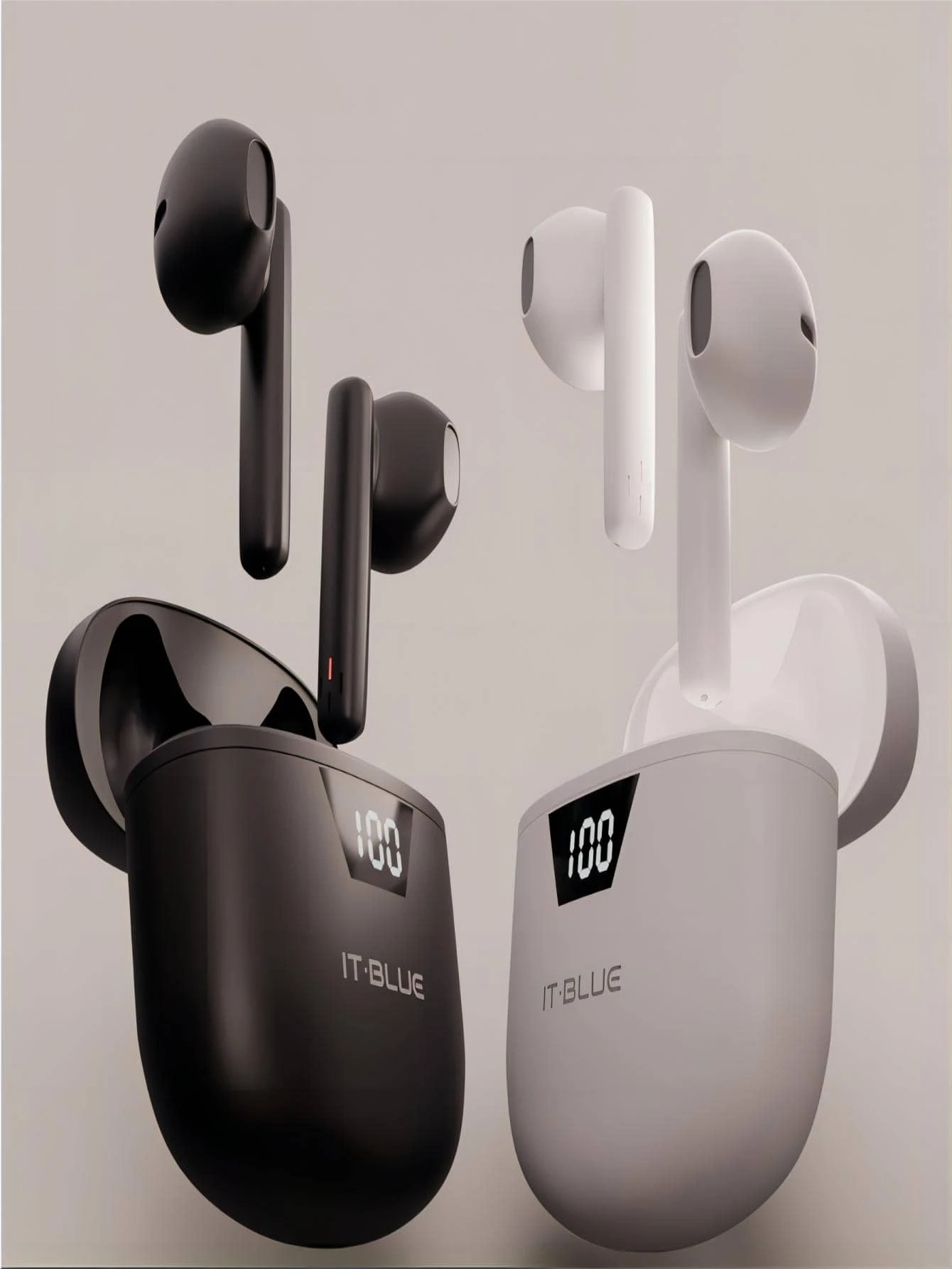 Wireless Earbuds - 黑色 - 查看 1