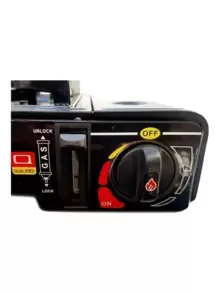 Fogareiro Flex Fogão Portátil Maleta Camping Viagem Cozinha Gás e Refil - Preto - Visão 2