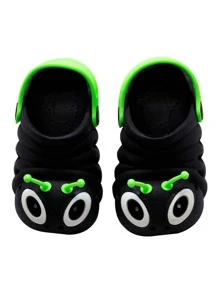 Kids Flat Sandals - 軍綠色 - 查看 3