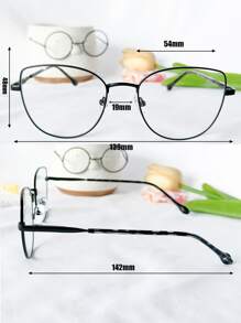 Women Eyeglasses - 黑色 - 查看 6