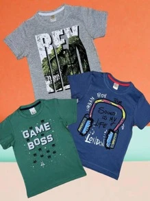 Young Boys T-Shirts - Nhiều màu - Xem 1