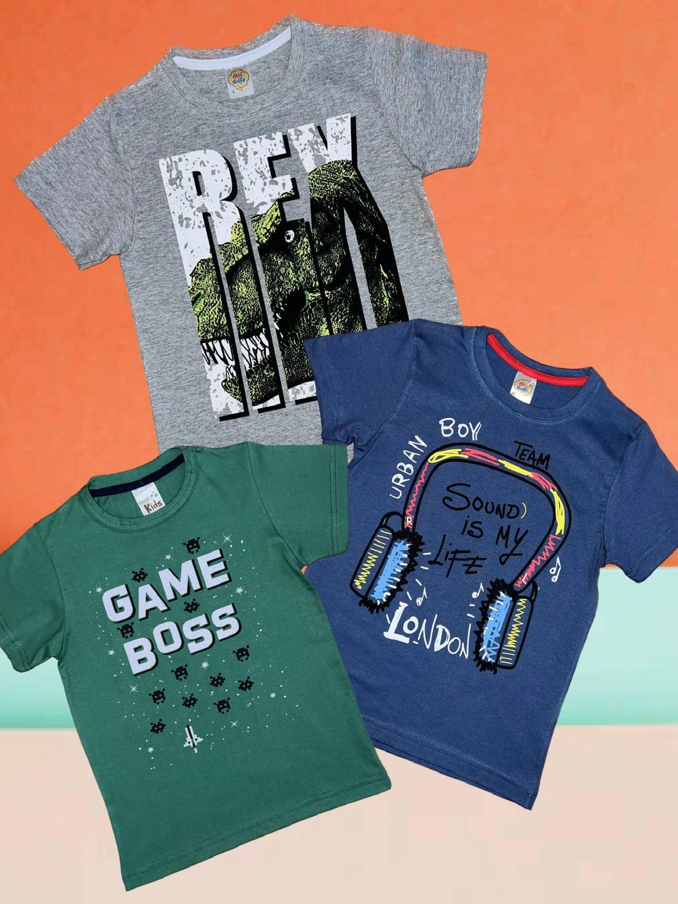 Young Boys T-Shirts - Nhiều màu - Xem 1