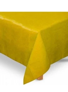 Disposable Table Covers - Yellow - View 2