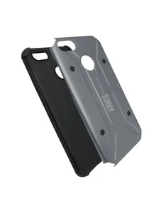 Funda Case Para Sony Xperia XA1 Uso Rudo Armor - Gris - Ver 3
