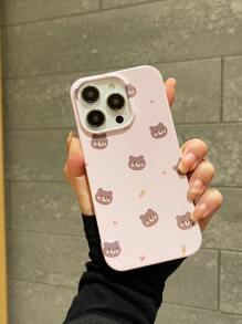 Funda para móvil con estampado de oso de dibujos animados - Multicolor - Ver 3