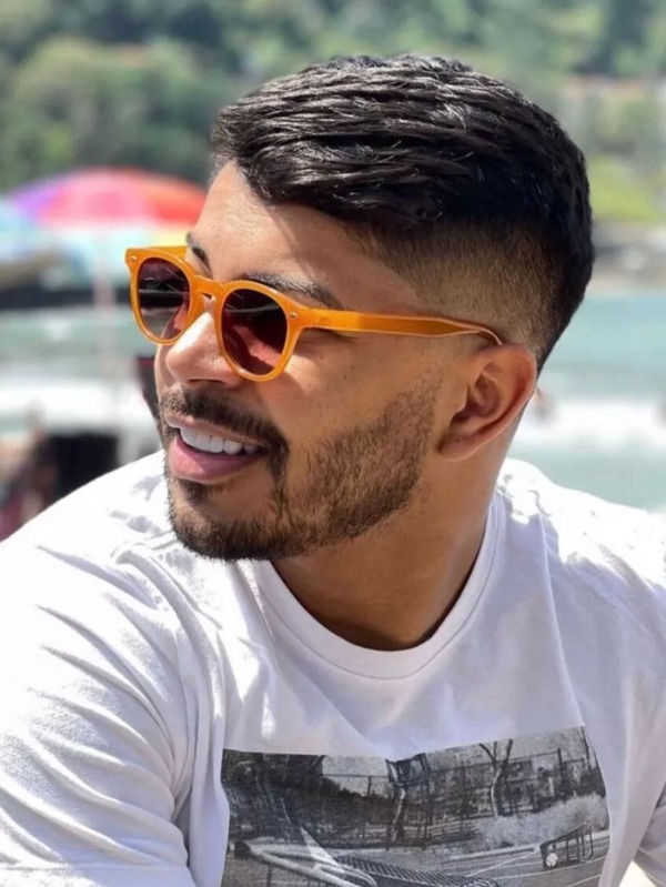 Óculos de sol redondo da moda masculino/feminino