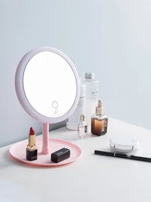 Makeup Mirror With Ring Light 3 Shades Of Light. Laptop - Multicolor - View 2