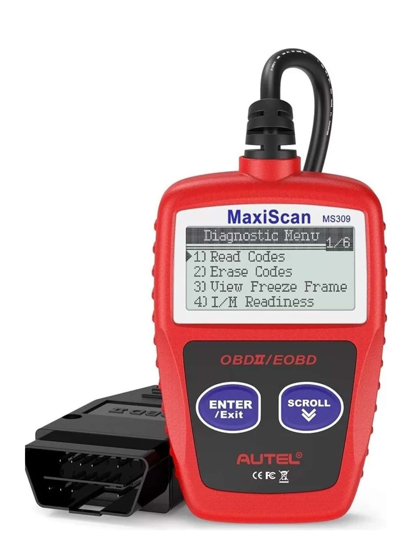 UNIVERSAL AUTOMOTIVE Obd2 SCANNER - Orange - View 1