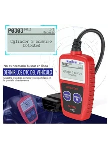 UNIVERSAL AUTOMOTIVE Obd2 SCANNER - Orange - View 2
