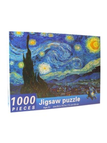 100pcs Jigsaw Puzzle Set - Multicolor - View 1