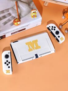 con letra M patrón Funda compatible con , puede ser instalado en sin eliminando Estuche protector - Multicolor - Ver 4