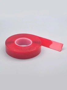 1pc 2cm*5m Double Sided Nano Tape - Red - View 1