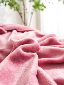 1 Miếng Tối giản Màu thuần Sang trọng Chăn , Thanh lịch Đơn giản Thân thiện Và Ấm áp Ga trải giường , Thích hợp Đối với Phòng ngủ , Khách mời Phòng Và Sofa - Màu hồng gỉ - Xem 4