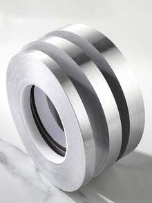 1roll Ceramic Waterproof Mildewproof Decorative Gap Bathroom Kitchen Wall Sticker Self Adhesive Floor Tile - Silver - View 1