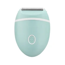 多功能電動毛髮修剪器,臉部脫毛無線電動修剪器,適用於臉部、耳鼻、眉毛和比基尼線等部位 - 綠色 - 查看 1