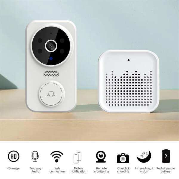 M8 Smart Visual Doorbell Twoway Infrared Night Vision Remote