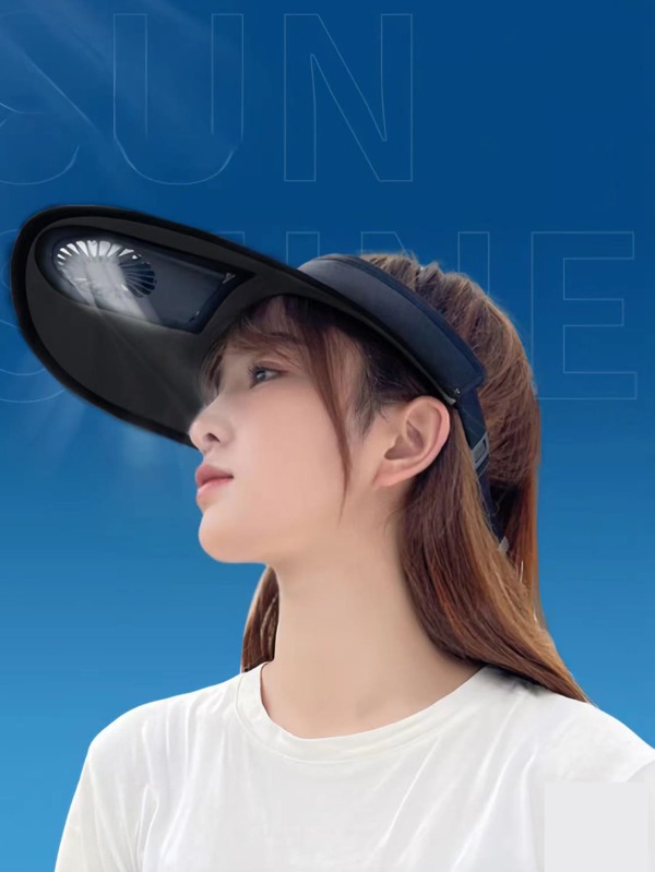 Visor Hat With Fan SHEIN USA