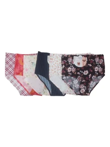 2 piezas de Pantaleta para Dama, Talla Grande, Varios Estampados, Los Colores se Mandan al Azar - Multicolor - Ver 10