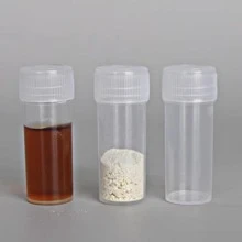 20 Chiếc 5Ml Rỗng Trong Suốt Mini Nhựa Mẫu Chai Có Nắp & Hộp Đựng Pp, Ống Nghiệm Để Bảo Quản - Trong sáng - Xem 3