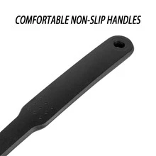 1 pieza nailon antiadherente resistente al calor Espátula de cocina para Sartén - Negro - Ver 4