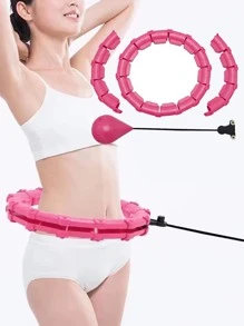 1个可拆卸PP运动健身圈 - 西瓜粉 - 查看 4