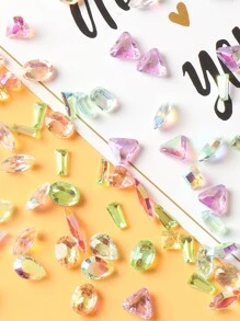 Upgrade Your Nail Style With A Bag Of Mix-Color, Mix-Shape Ultra A Resin Rhinestones Suitable For Women And Girls DIY Nail Charms Nail Gems Nail Supplies