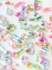 Upgrade Your Nail Style With A Bag Of Mix-Color, Mix-Shape Ultra A Resin Rhinestones Suitable For Women And Girls DIY Nail Charms Nail Gems Nail Supplies