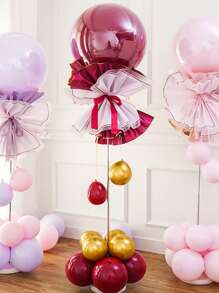 Balloon Stand Holder For Cup And Bowl Imitating Floating Balloon With Telescopic Pole For Party Decoration - Clear - View 5