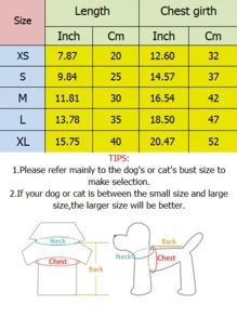 1入組格子圖案寵物洋裝 - 黃色 - 查看 6