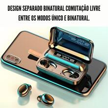 TWS Wireless Earphone Mic Wireless Headphone Stereo Noise Cancelling Sport Headset F9 TWS Wireless Earphones 5.3 9D Sound Wireless Earbuds Touch Digital Display TWS 5.3 Earphones Wireless Bass Stereo In-Ear Earbuds Handsfree Headset With Mic F9 Wireless Earphone 5.3 TWS LED Display 9D Bass Stereo Wireless Earbuds Handsfree Hifi Headset