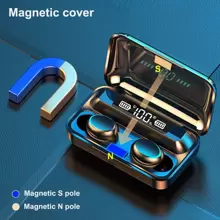 TWS Wireless Earphone Mic Wireless Headphone Stereo Noise Cancelling Sport Headset F9 TWS Wireless Earphones 5.3 9D Sound Wireless Earbuds Touch Digital Display TWS 5.3 Earphones Wireless Bass Stereo In-Ear Earbuds Handsfree Headset With Mic F9 Wireless Earphone 5.3 TWS LED Display 9D Bass Stereo Wireless Earbuds Handsfree Hifi Headset