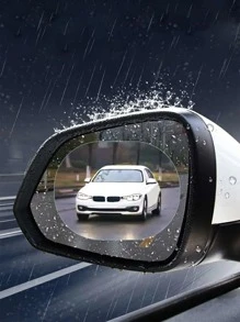 4pcs Car Rearview Mirror Anti-rain Film - Clear - View 1