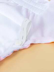 1pc Reusable Cartoon Animal Print Female Dog Diaper, Pink - Multicolor - View 5