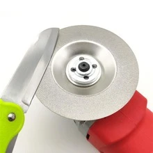 Kim cương Cát Mài Đá mài Đối với Dao nhà bếp Và Cây kéo Mài Với Angle Máy xay , Điện lực Máy khoan Và Cắt Kim Cương Đĩa nhạc - Bạc - Xem 1