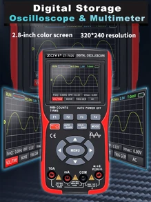 ZOYI Đồng hồ Vạn năng - Đỏ - Xem 1